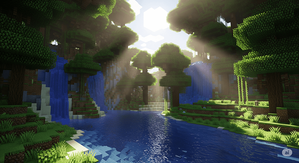 Minecraft com shaders